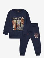 Lego Wear - Lego® Duplo® Sweat Set - Lwsanyu 703 - Marškinėlių rinkinys ilgomis rankovėmis - Tamsiai mėlyna