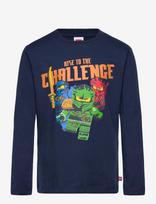Lego Wear - Lego® Ninjago® T-Shirt L/S - Lwtaj 100 - Ilgarankoviai marškiniai - Tamsiai mėlyna