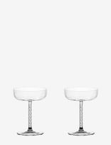 Nachtmann - Bossa Nova Cocktail Glass 2-Pack - Kokteilių taurė - Nude