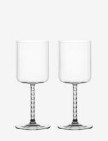 Nachtmann - Bossa Nova Wine Glass 2-Pack - Raudonojo vyno taurės - Nude