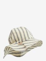 Cam Cam Copenhagen - Lou Sun Hat, 56 Cm - Gots - Bows - Saulės skrybėlė - Kreminė spalva