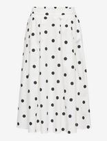 ONLY - Onlmaila Long Pleat Skirt Wvn - Maxi sijonas - Balta