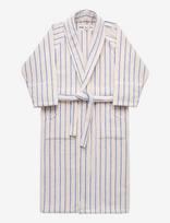 Bongusta - Naram Bathrobe - Moonbeam & Ultramarine - Chalatas - Kreminė spalva