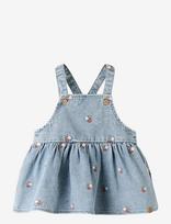 Lil'Atelier - Nbffunda Dnm Emb Skirtall 2106-Fd Lil - „Dungaree“ suknelė - Mėlyna