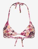 Hunkemöller - Lagos Triangle - Trikampis bikinio viršus - Marga / raštuota