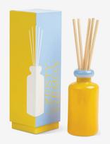 Paddywax - Doftdiffuser Stacked I 2 Färgat Glas - Gul/ Blå - Zesty Lemon - Kvapni žvakė - Geltona