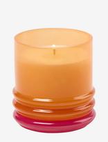 Paddywax - Doftljus Stacked I 2 Färgat Glas-  Orange / Knallrosa - Infraröd Mango - Kvapni žvakė - Oranžinė