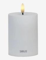 Sirius Home - Sille Solar Ø7,5Xh10Cm, Hvid - LED žvakė - Balta