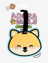 Puckator - Adoramals Shuggs The Shiba Inu Pvc Luggage Tag - Rankinių priedai - Smėlio