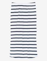 The New - Tntish Long Rib Skirt - Maxi sijonas - Balta