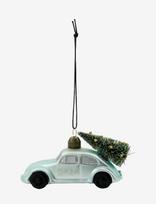 House Doctor - Christmas Ornament, Hdcar, Light Bl - Kalėdiniai žaisliukai ir eglutės aksesuarai - Mėlyna