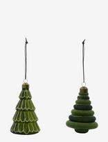 House Doctor - Christmas Ornament, Hdtree, Green - Kalėdiniai žaisliukai ir eglutės aksesuarai - Žalia