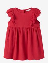Name It - Nmfjulita Capsl Dress - Suknelė trumpomis rankovėmis - Raudona