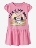 Name It - Nmfarina Peppa Ss Dress Cplg - Suknelė trumpomis rankovėmis - Rožinė