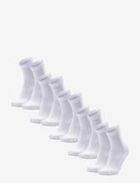 Danish Endurance - Classic Sports Quarter Socks 5-Pack - Sportinės kojinės - Balta