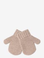 Lindex - Mittens In Merino Wool - Pirštinės - Smėlio