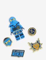 Crocs - 4Lw Ninjago Jay 5Pck - Batų aksesuarai - Mėlyna