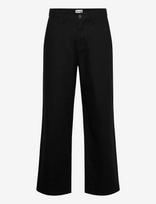 ONLY & SONS - Onsbob Loose Cot Lin 0007 Pant Noos - Lininės kelnės - Juoda