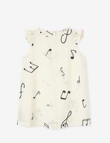 THE ANIMALS OBSERVATORY - Firefly Kid Dress White Tree - Suknelė trumpomis rankovėmis - Balta