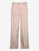 Weekday - Otis Baggy Pleated Twill Chinos - Chino stiliaus kelnės - Pilka