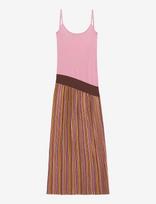 Laagam - Jara Pink Asymmetric Long Dress - Ilga suknelė - Rožinė