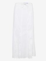 Laagam - Lila White Midi Skirt - Iki kelių ir midi sijonai - Balta