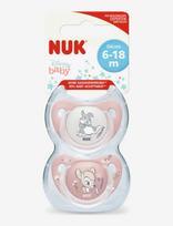 NUK - Trendline Pacifier Bambi, Size 6-18 Months - Čiulptukas - Rožinė