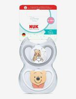 NUK - Perfect Match Air Winnie The Pooh, Size 6-18 Months - Čiulptukas - Pilka