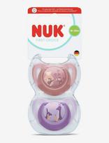 NUK - First Choice Monkey/Kangaroo, Size 18-36 Months - Čiulptukas - Violetinė