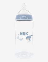 NUK - First Choice Bottle 300 Ml, Whale - Kūdikių buteliukas - Mėlyna