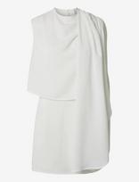 YAS - Yasrosetta Short Cape Dress - D2D - Trumpa suknelė - Balta