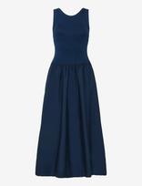 Polo Ralph Lauren - Ponte-Bodice Sleeveless Dress - Iki kelių ir midi suknelės - Tamsiai mėlyna