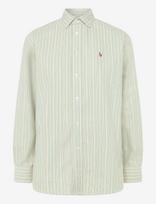 Polo Ralph Lauren - Relaxed Fit Cotton Oxford Shirt - Marškinėliai ilgomis rankovėmis - Žalia