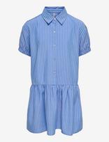Kids Only - Kogcosmo Ss Shirt Dress Wvn - Suknelė trumpomis rankovėmis - Mėlyna