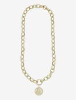 SNÖ Of Sweden - Rule Big Coin Neck 50 Plain G-50 Cm - Grandinėlė - Aukso