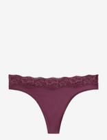 Lindex - Thong With Regular Waist - Stringai - Burgundiška splava