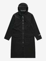 Stutterheim - Stockholm Long Patch Matte Black - Lietpaltis - Juoda