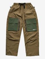 Stutterheim - Space Pocket Trouser Matte Green - Cargo kelnės - Chaki spalva