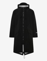 Stutterheim - Martins Parka Matte Black - Lietpaltis - Juoda