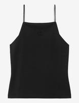 Calvin Klein Jeans - Sl Ponte Monogram Cami - Marškinėliai be rankovių - Juoda