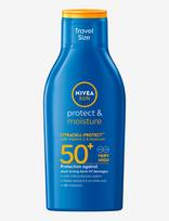 Nivea - Protect & Moisture Sun Lotion Spf 50+ - Kūno priežiūros priemonė - Nude