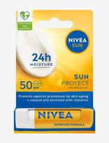 Nivea - Nivea Sun Protect Lip Balm - Lūpų balzamas - Nude