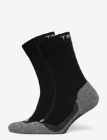 Tenson - Core Hiking Crew Sock 2-Pack Unisex - Sportinės kojinės - Juoda