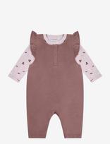 Fixoni - Set W. Body And Romper Sweat - Bodžių rinkinys - Rožinė