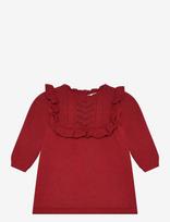 Minymo - Dress Ls Knit - Suknelė ilgomis rankovėmis - Raudona