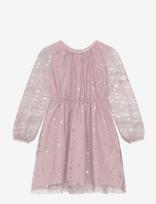 Minymo - Dress Mesh W. Sequins - Proginė suknelė - Rožinė