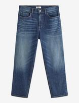 Lindex - Baggy Jeans With Regular Waist - Platūs džinsai - Tamsiai mėlyna