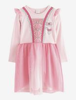 Lindex - Long-Sleeved Dress - Suknelė ilgomis rankovėmis - Rožinė