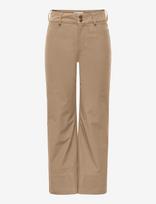 ONLY - Onlmadison-Clair Hw Crop Pant Pnt Noos - Kapri kelnės - Smėlio