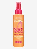 L'Oréal Paris - L'oréal Paris Elvital Dream Length Heat Slayer Iron Spray For Long Hair 150 Ml - Apsauga nuo karščio plaukams - Nude
